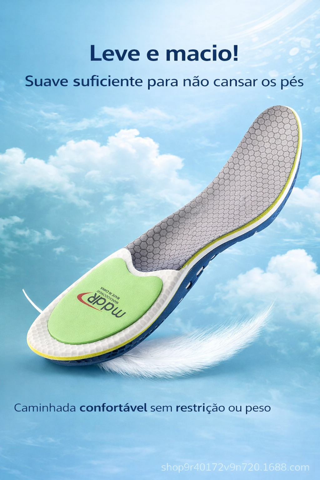 Palmilha ortopédica OrthoBalance™